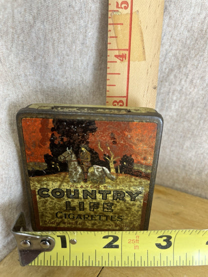 Country Life Empty Cigarette Tin
