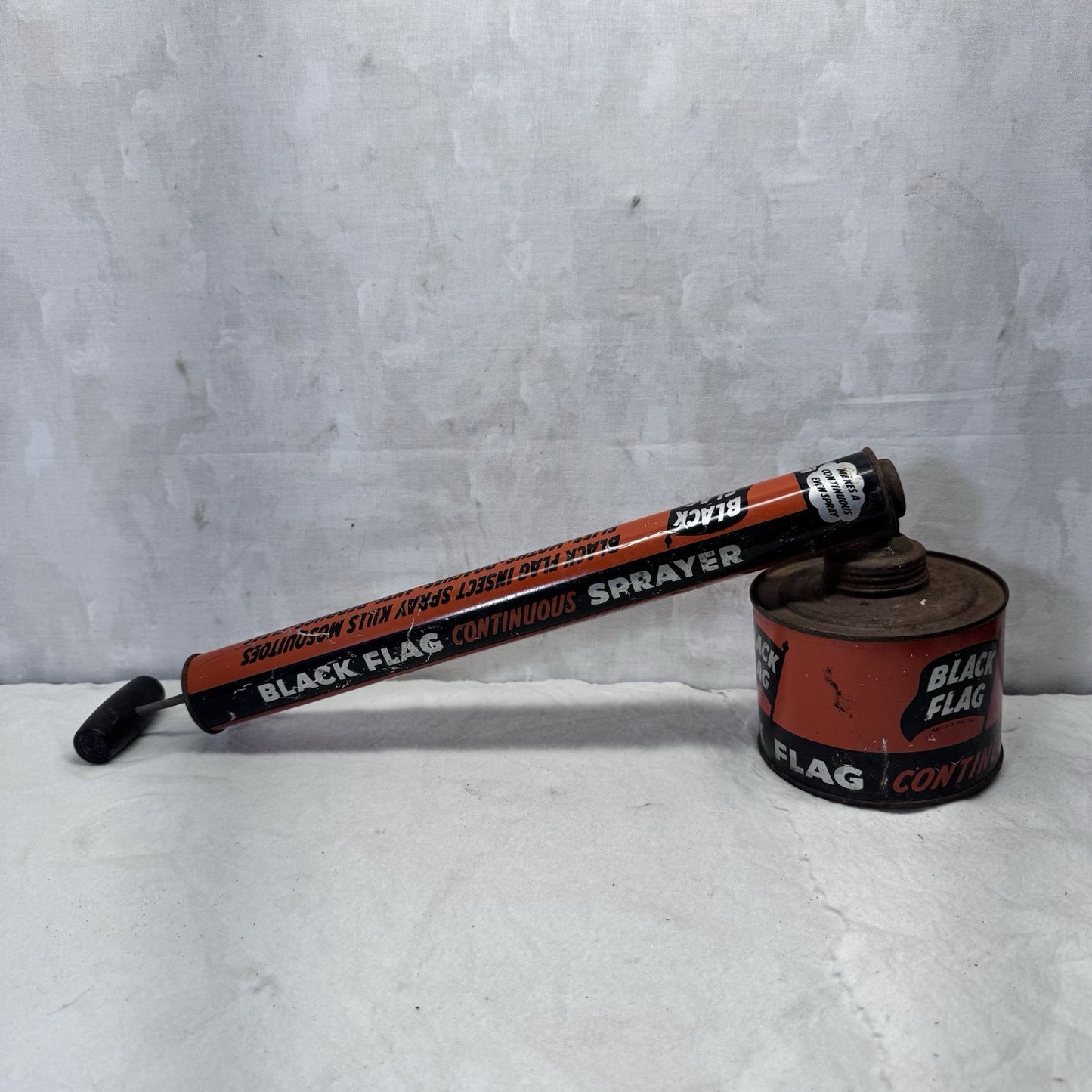 Black Flag Vintage Sprayer 