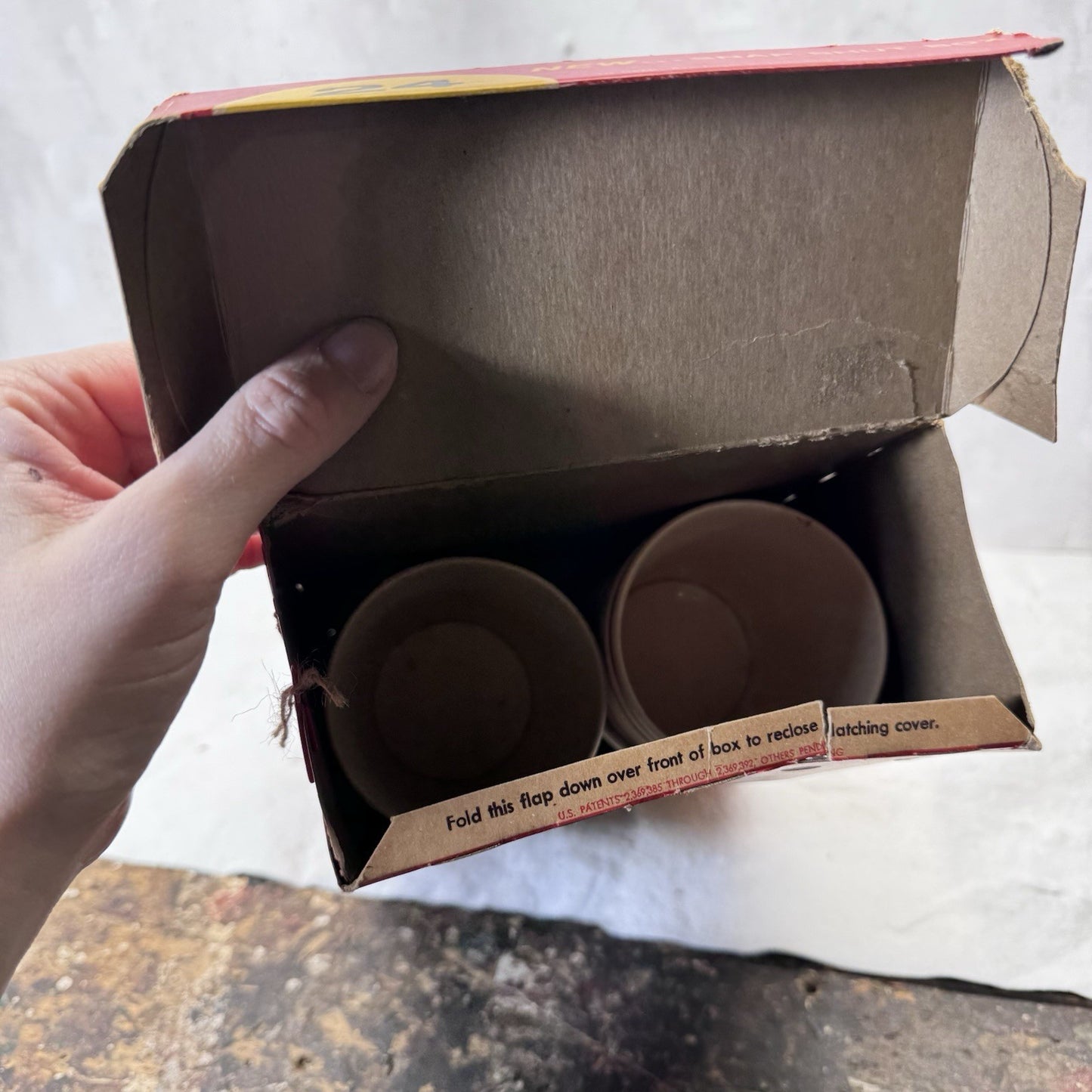 Vintage Dixie Cup Partial NOS Box