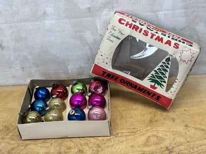 Vintage Mini Christmas Tree Ornaments #1090