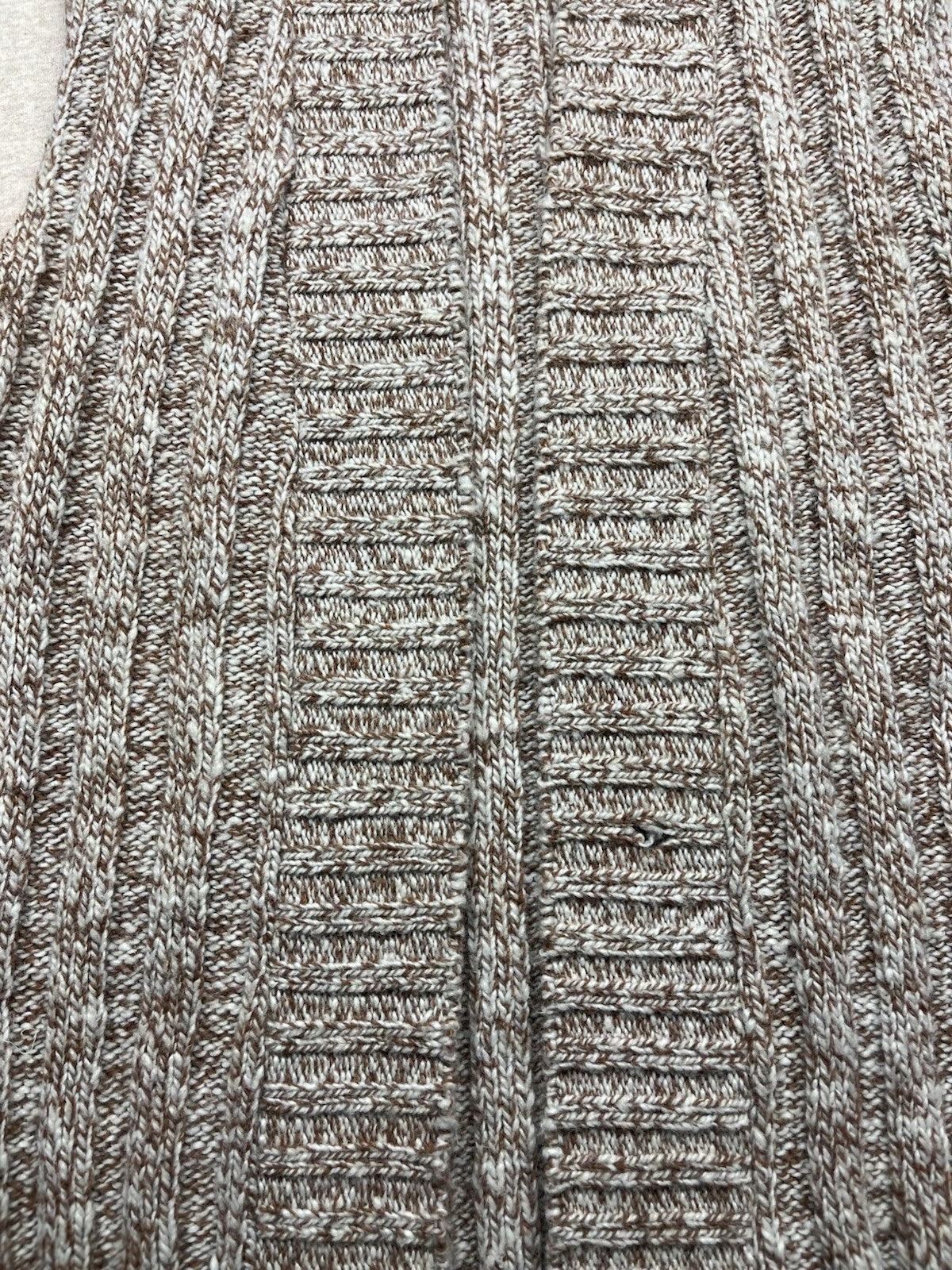 1960s, 70s Grandpas Kings Road Brown Cardigan Sweater