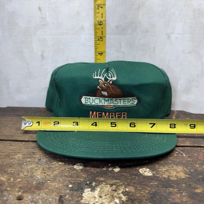Buckmaster Member Green SnapBack Vintage Hat NOS