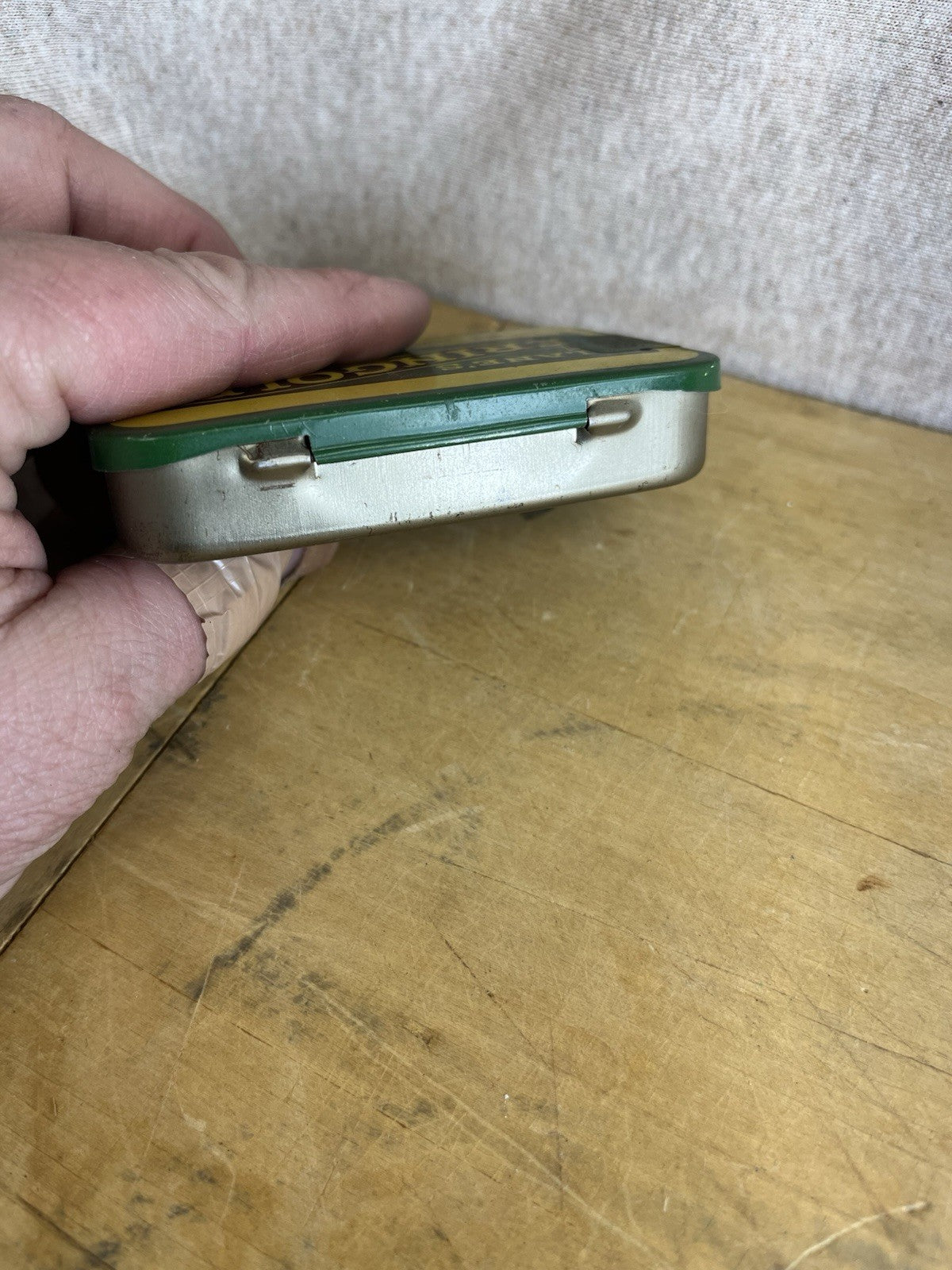 Lanes Eringold Empty Cut Plug Tobacco Tin