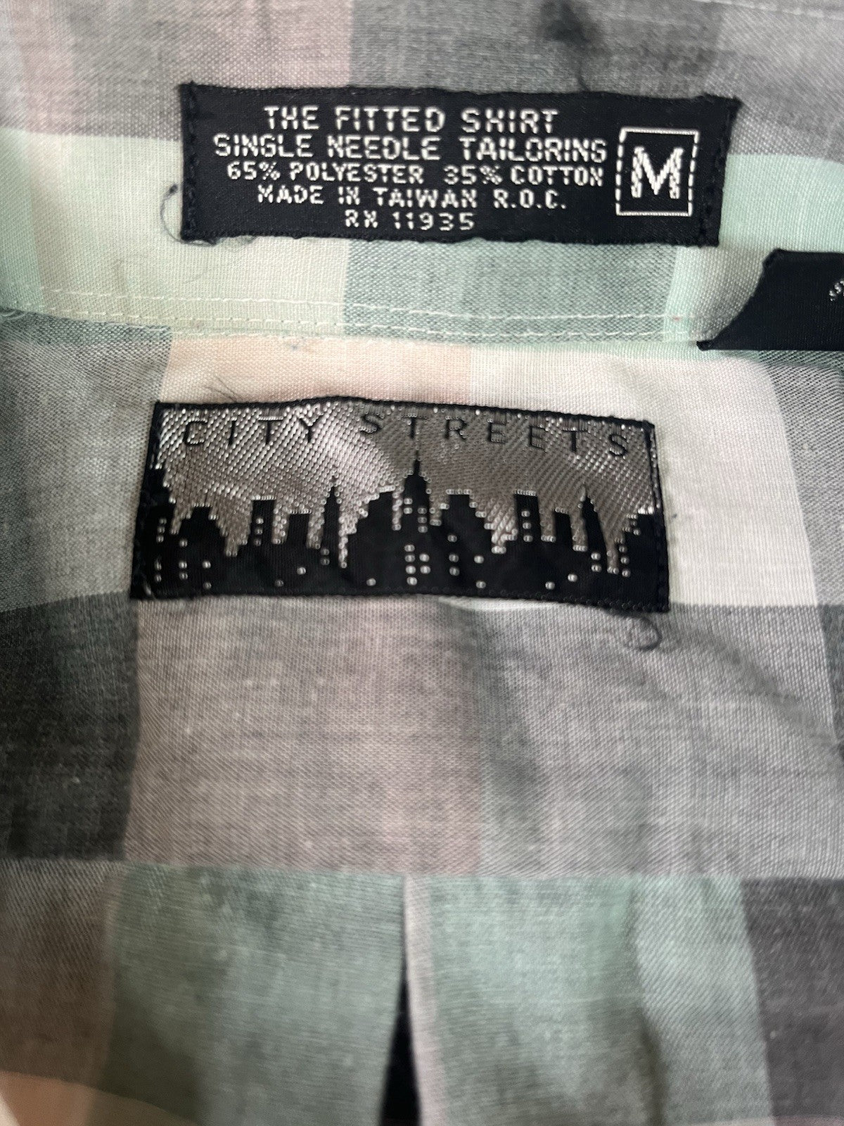 Mens Vintage City Street Shirt