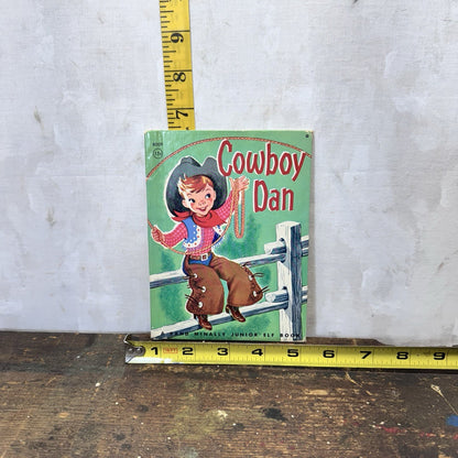 Cowboy Dan A Rand McNally Junior Elf Book Vintage 