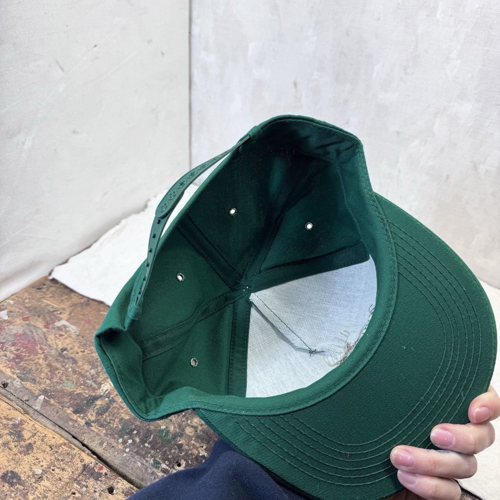 Buckmaster Member Green SnapBack Vintage Hat NOS