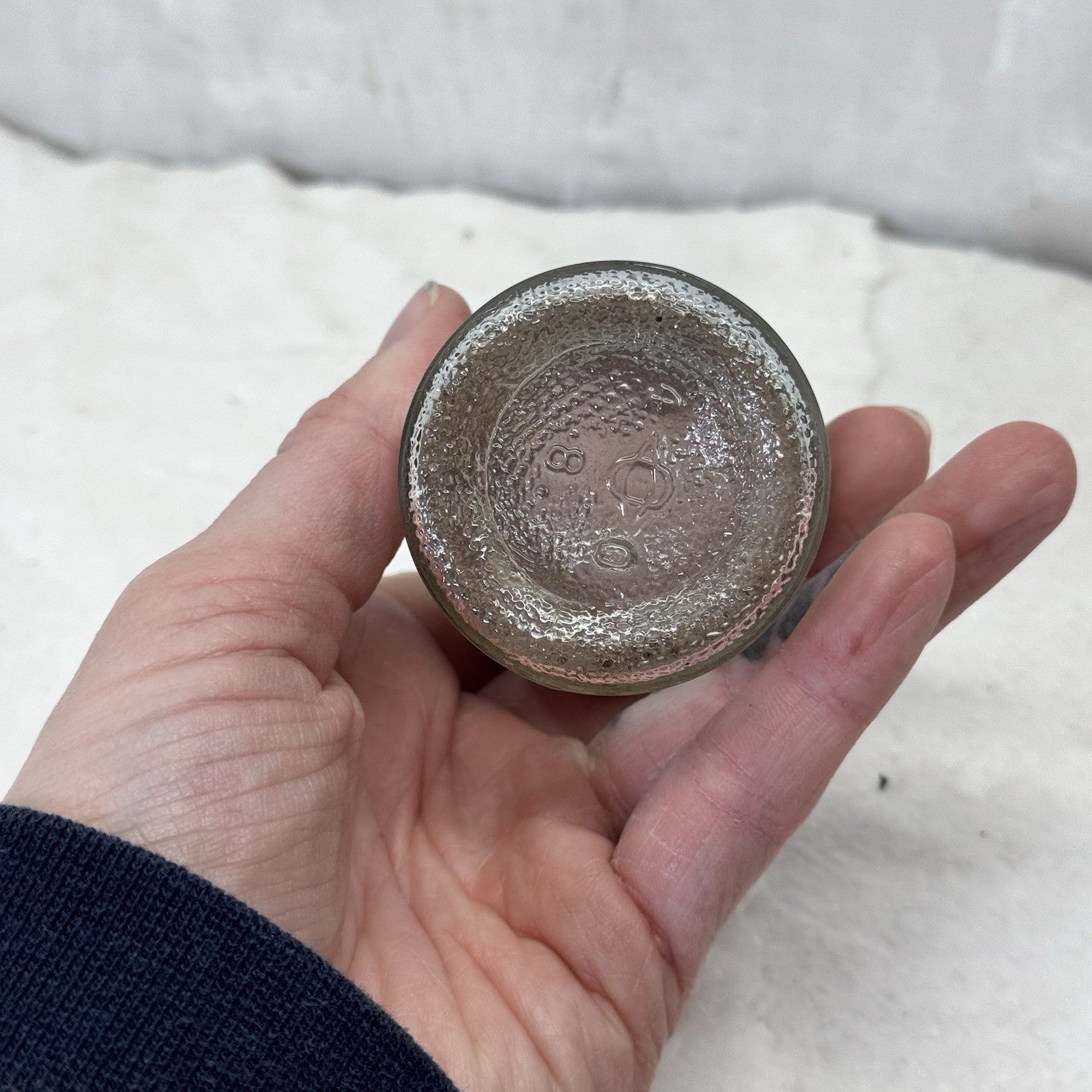 Small Rexall Vintage Glass Jar 