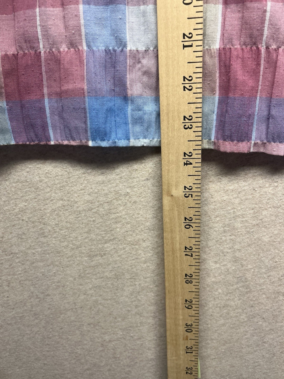 1980s Women’s Pink And Blue Cotton Sleeveless Top