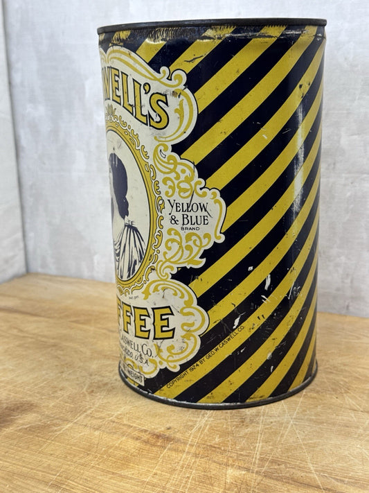 Caswells Coffee Can Antique #1155
