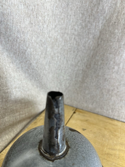 Grey Enamel Funnel