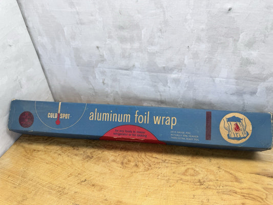 Cold Spot Aluminum Foil Box Vtg#1309