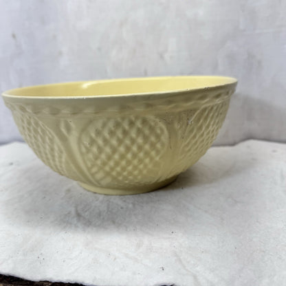 Yellow Stoneware Bowl Vintage 
