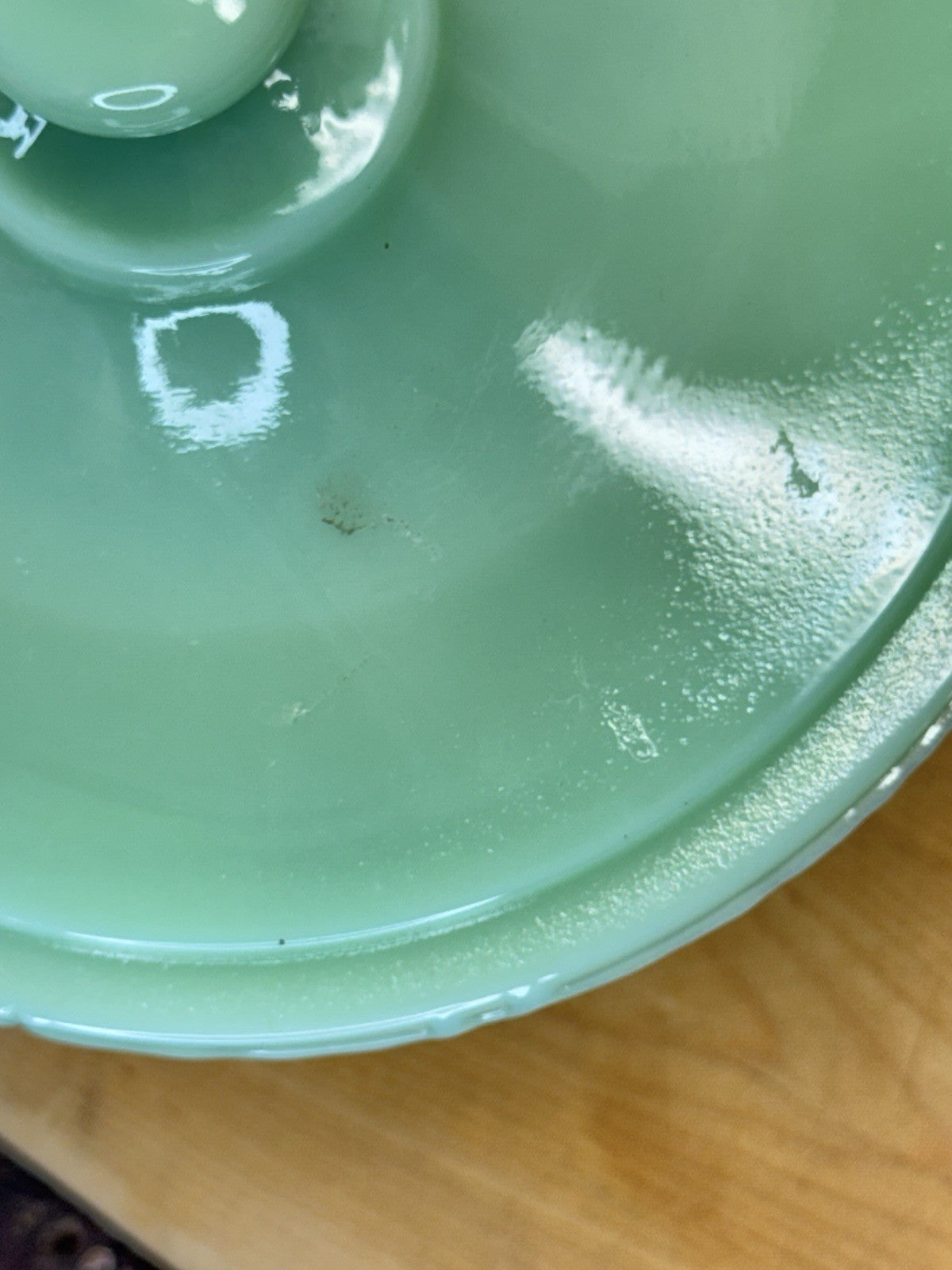 Jadeite Antique Grease Bowl #1072