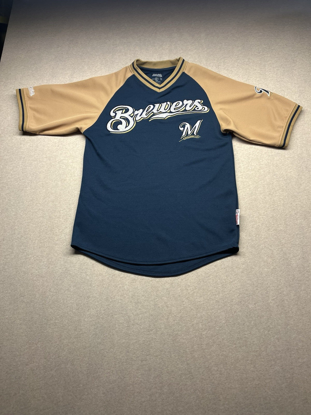 Men’s Brewers Stitches Jersey