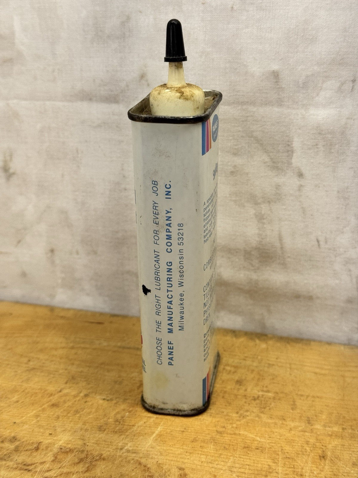 Smash Penetrating Oil & Rust Solvent Vtg Can Empty #1286