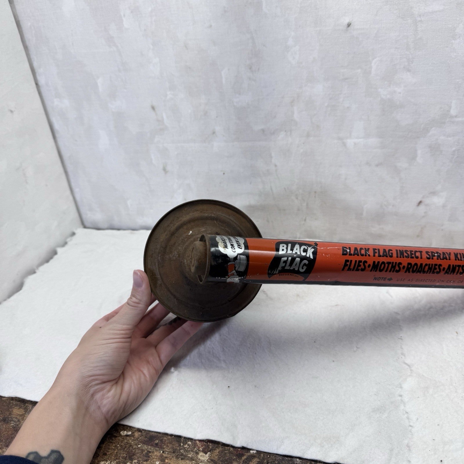 Black Flag Vintage Sprayer 