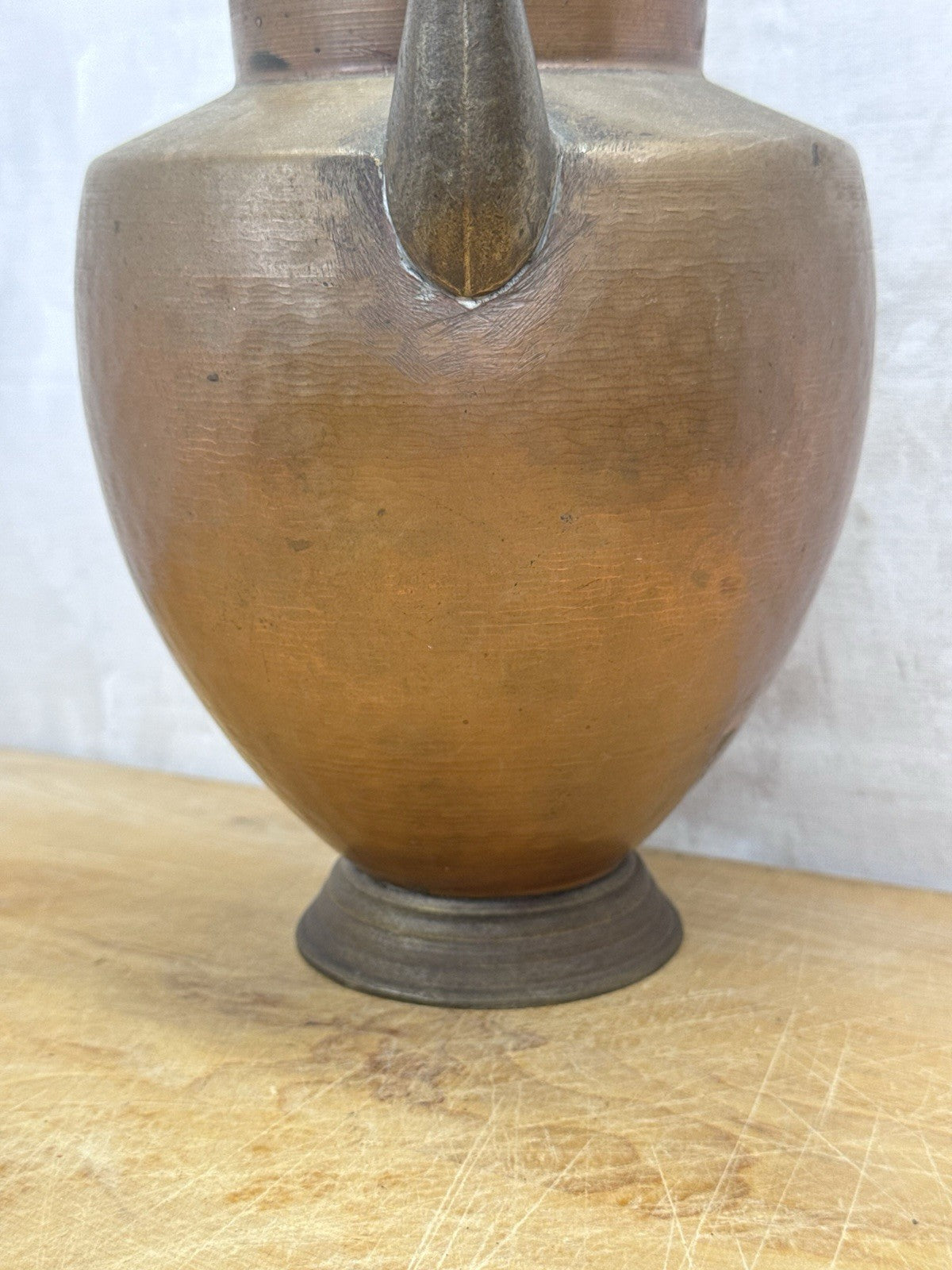 Amphora Copper Jug ​​with Brass Spout 1900-1920 Antique #1160