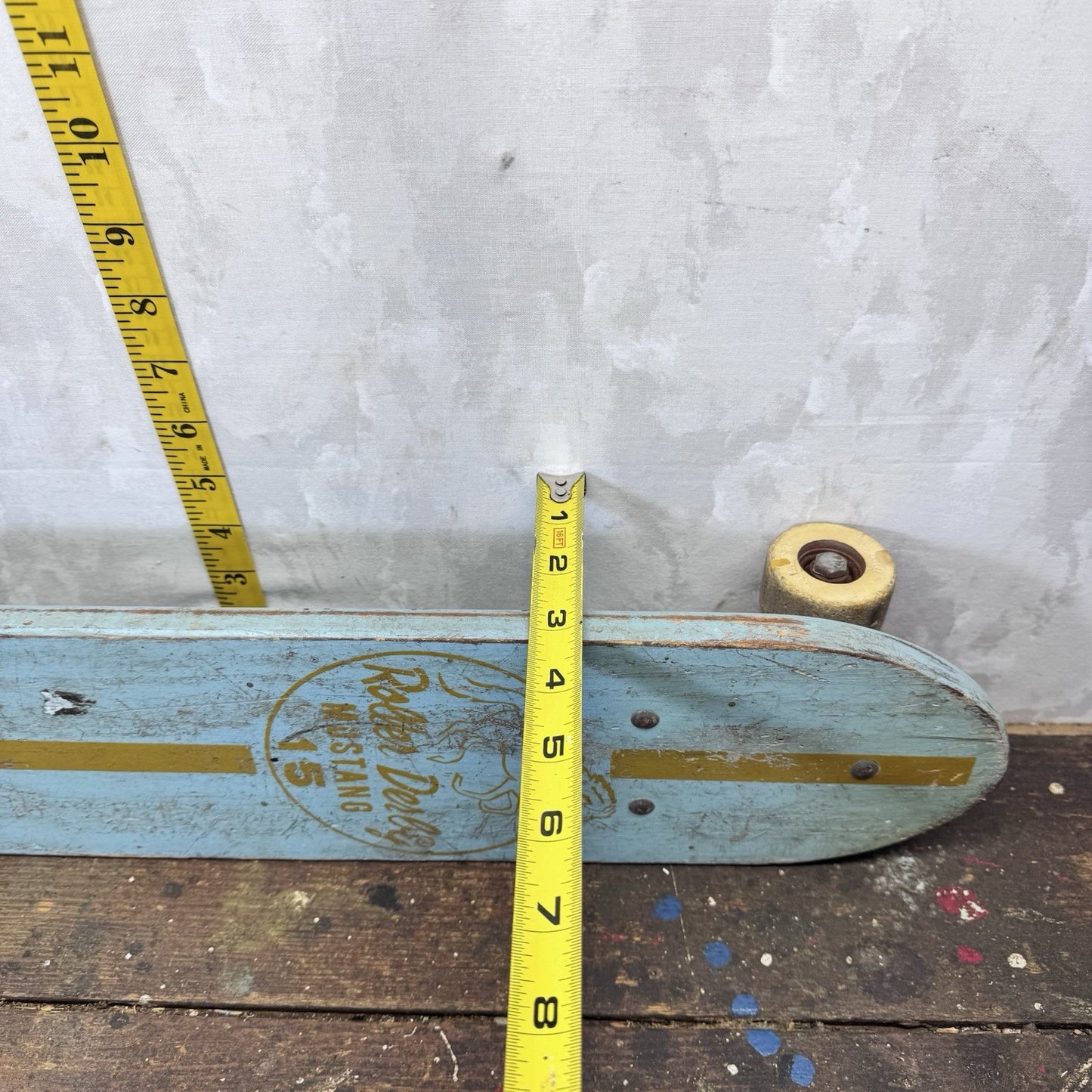 Roller Derby Mustang Skate Board #15 Vintage