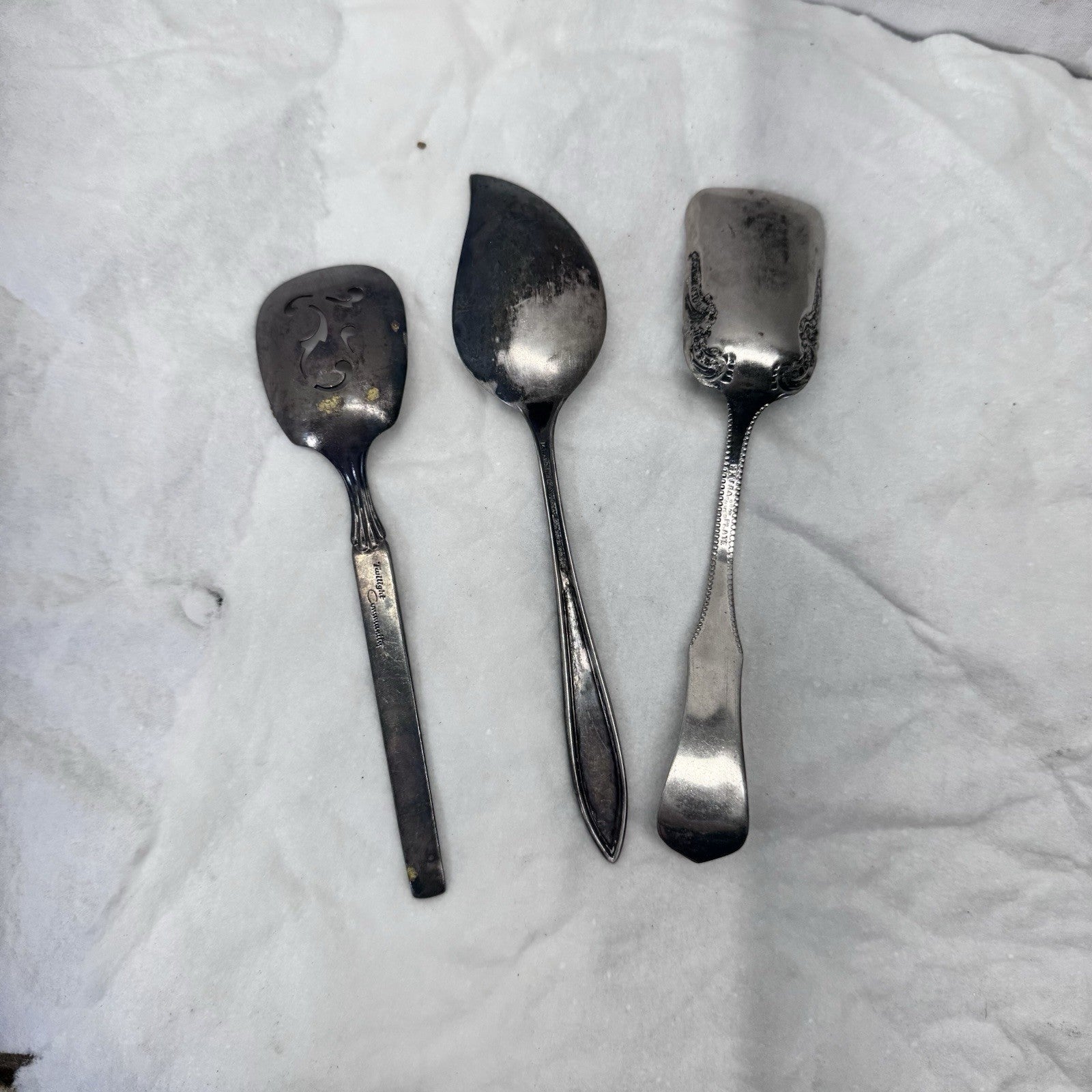 Three Vintage Spoons