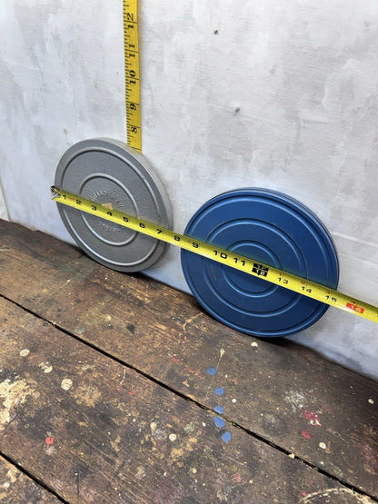 Film Reel Tins Empty Vtg