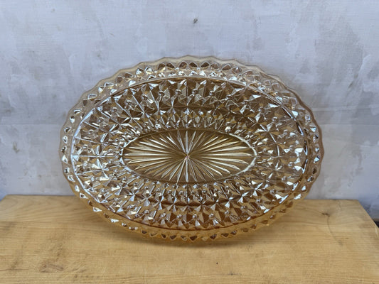 Carnival glass Jeanette #1085