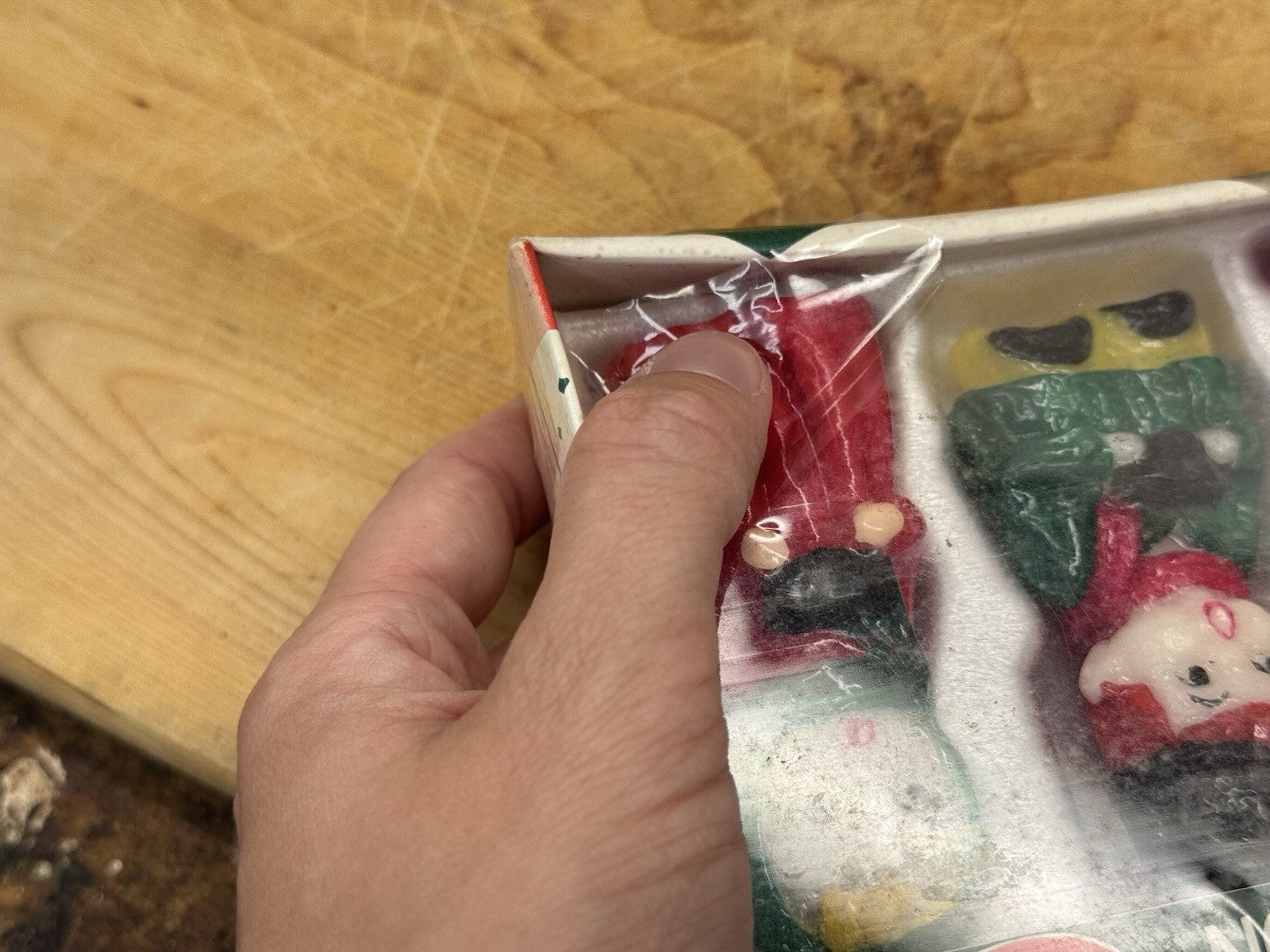 Vintage Christmas NOS Candles In The Box #1265