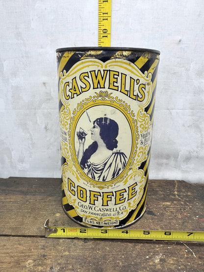 Caswells Coffee Can Antique #1155