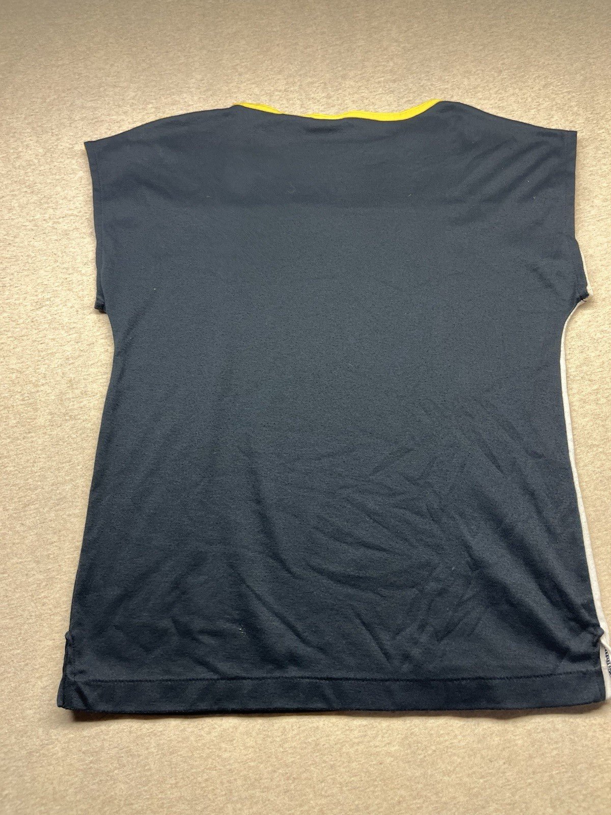 1970s Women’s Black Knit S Sleeve Top