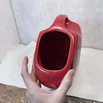 Red Fiesta Pitcher Vintage Disc