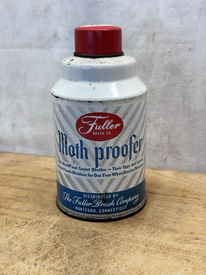 Moth Proofer Fuller Brush Co. Can Vtg #S-1561