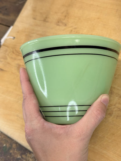 Jadeite Antique Grease Bowl #1072