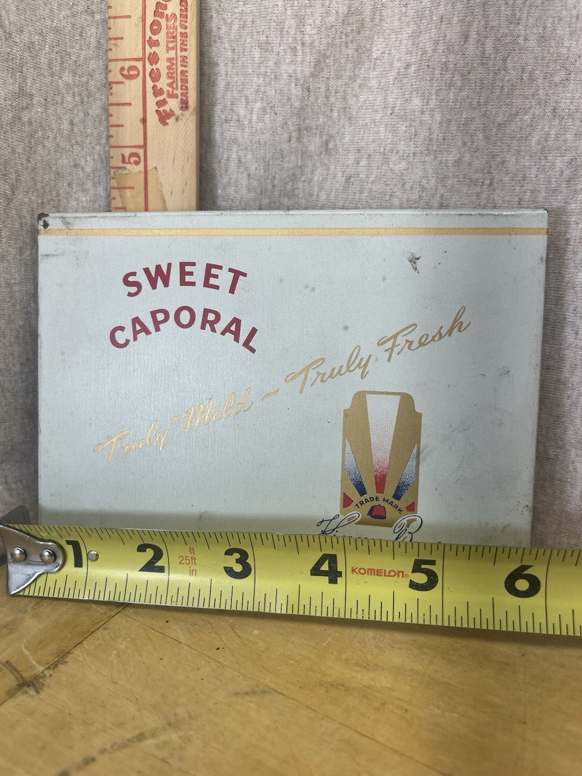 Sweet Corporal EMPTY Tobacco Tin
