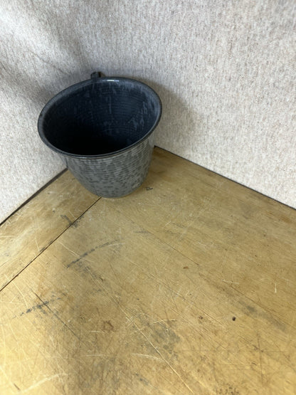 Grey Enamel Coffee Cup