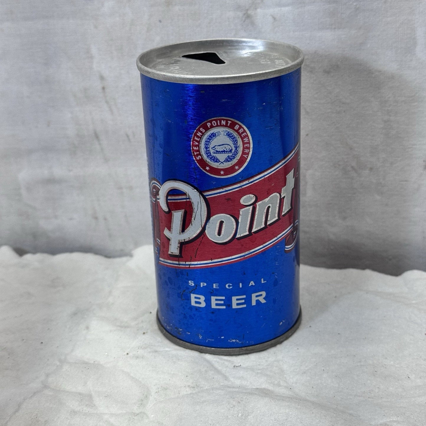 Steven’s Point Brewery Point Special Beer Can Empty Vintage