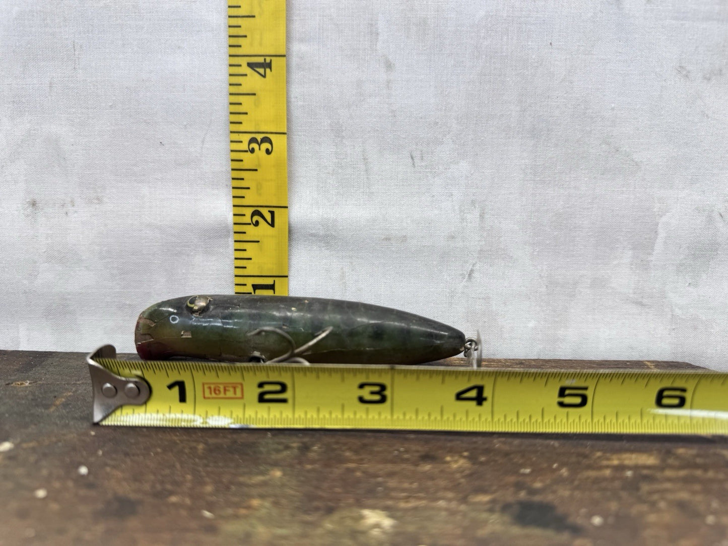 Antique Wood Fishing Lure #1003