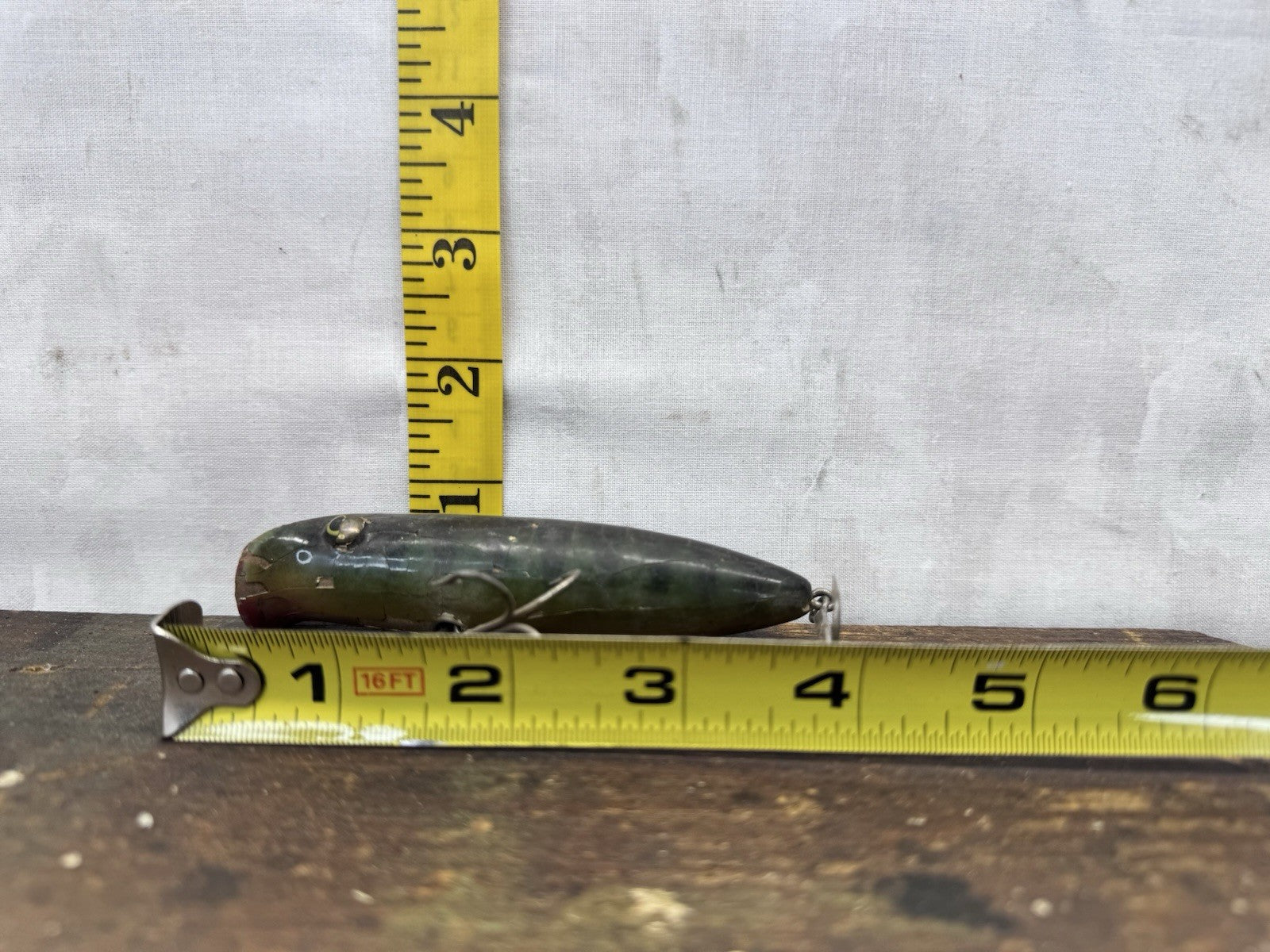 Antique Wood Fishing Lure #1003
