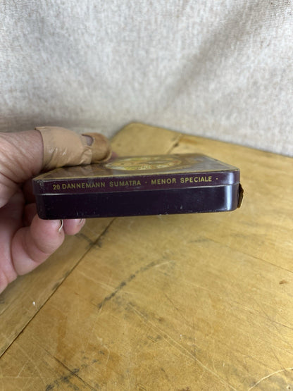 Sumatra Dannemann Tobacco Tin Empty