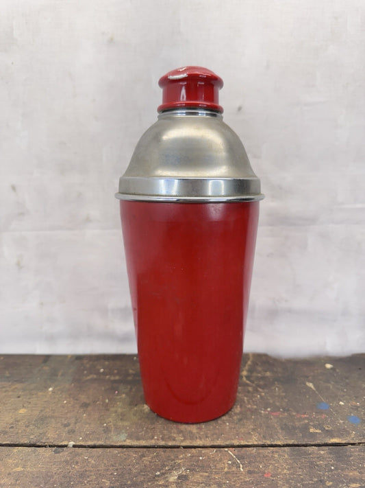 Vintage Red Rooster Cocktail Shaker #1011