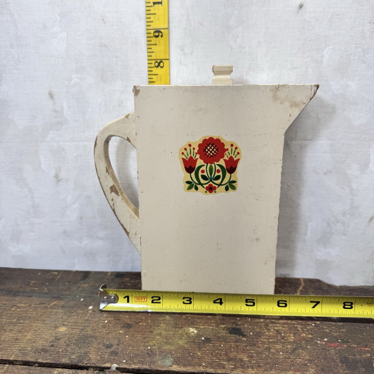 Wooden Laundry Soap Chip Dispenser Vintage 