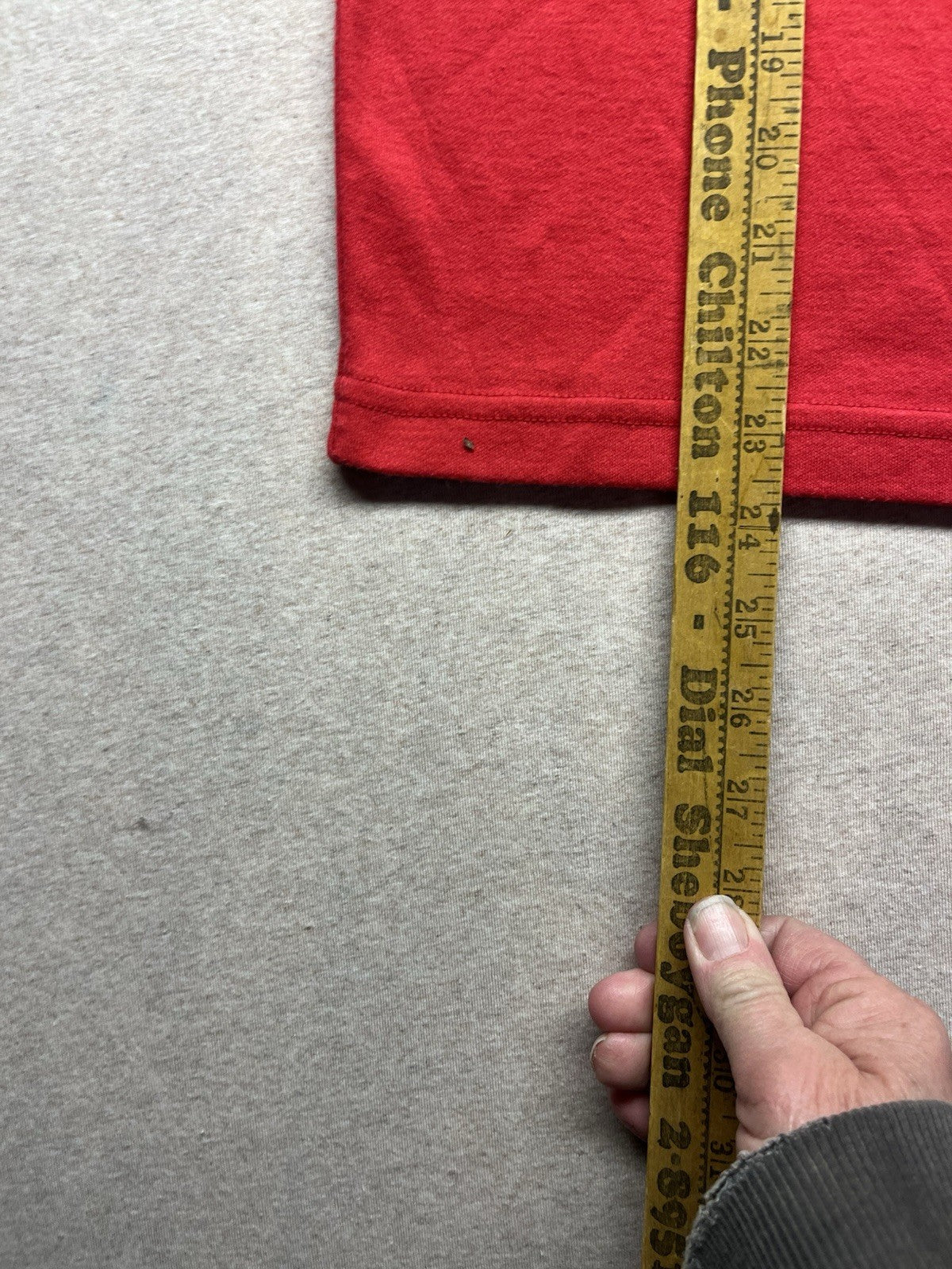 1970-80s Women’s Red Knit Sleeveless Polo Top