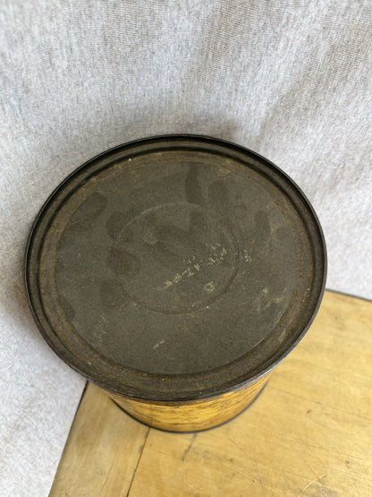Antique Eight Brothers Long Cut Tobacco Tin And Lid Union Made 1926