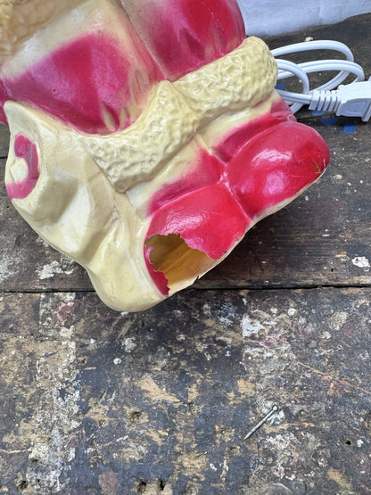Vintage Santa Blo Mold Check Pics For Condition #1036
