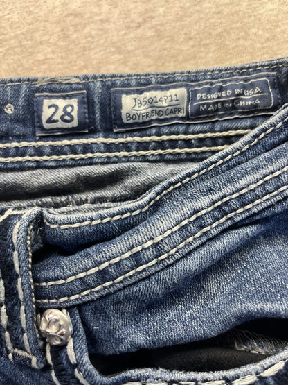 Miss Me Boyfriend Capri 28 Jeans