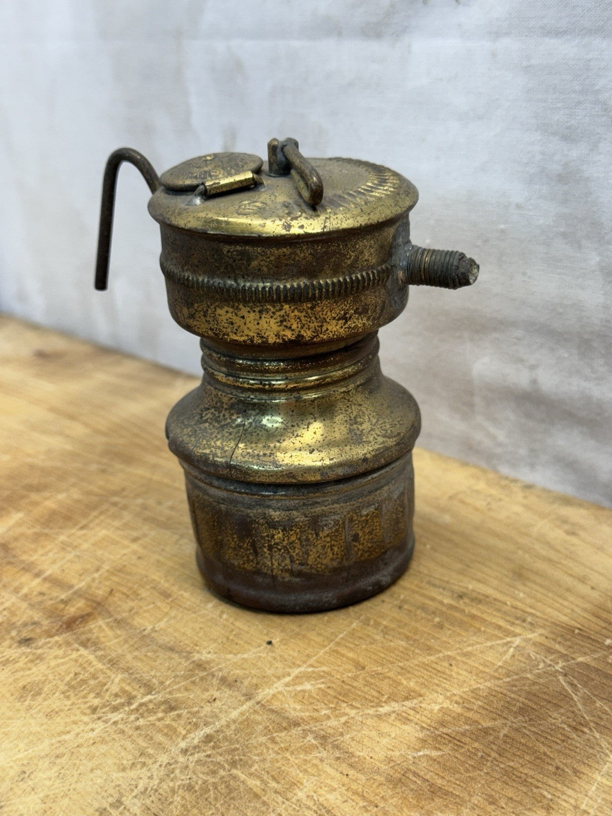Vtg Antique Early 1900s  Miners Lamp #1427