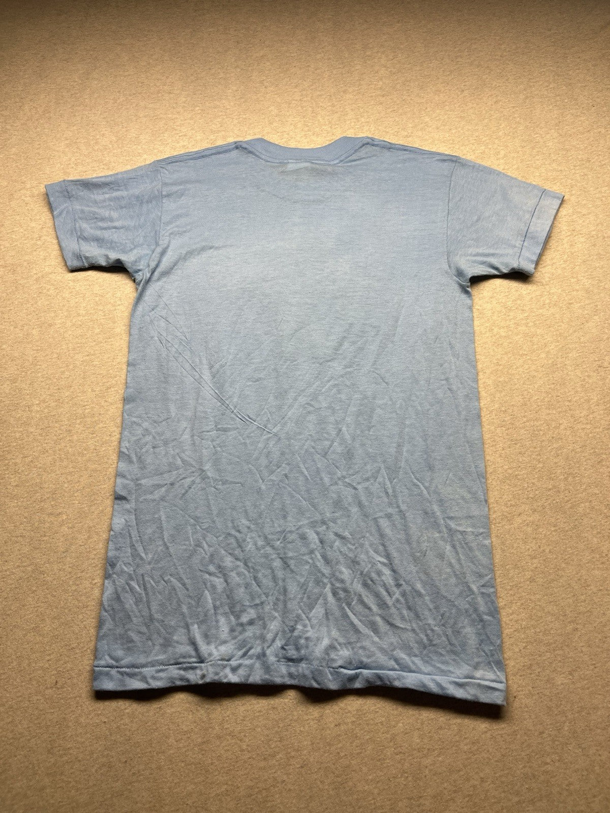 1970-80s Women’s Blue Knit S Sleeve Tshirt