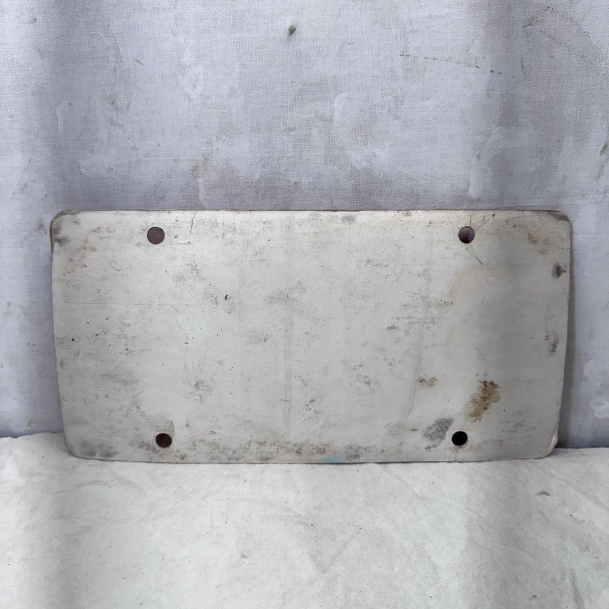 Baird Paper License Plate Dealership Plate Ripon Wisconsin Vintage 