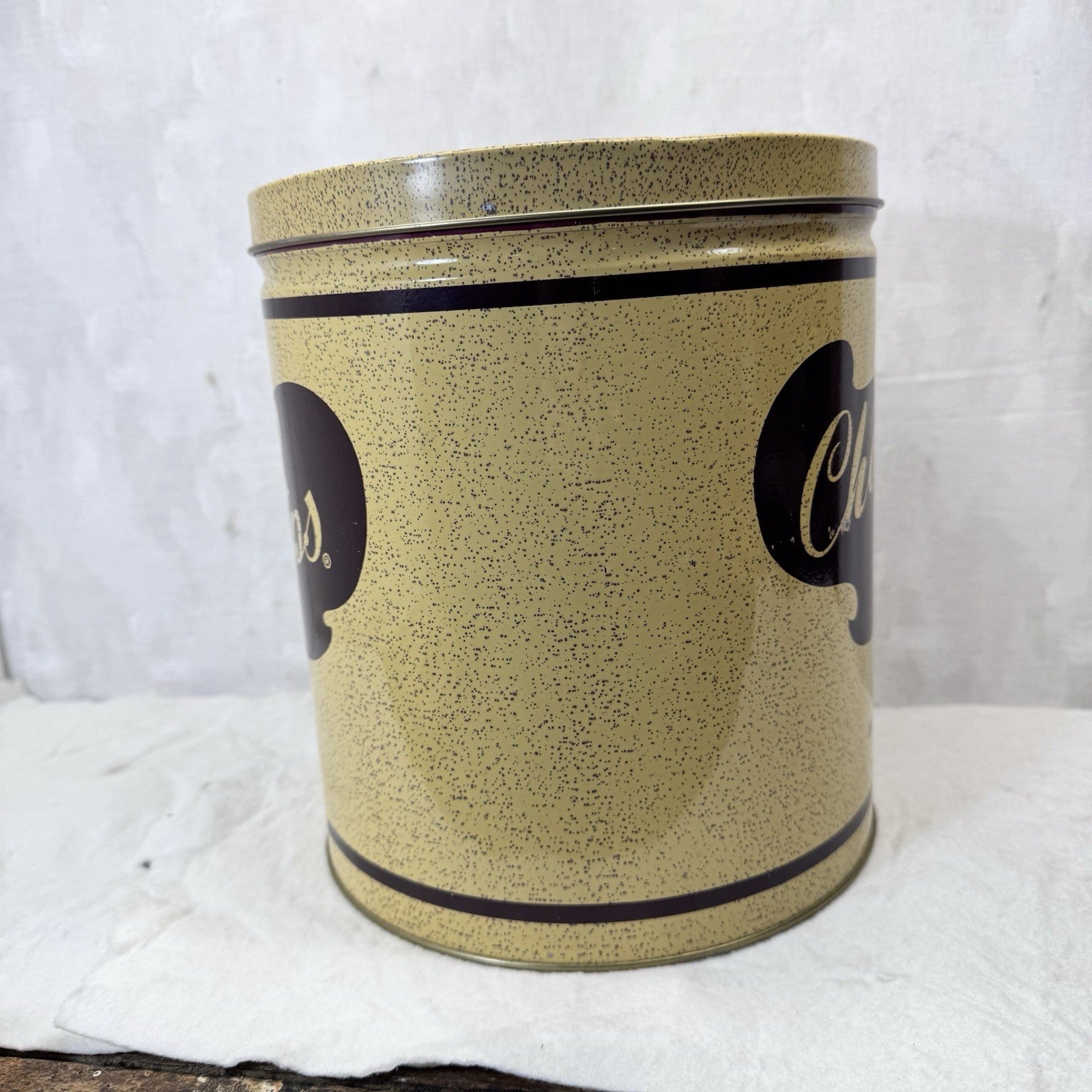 Charles Chips Vintage 1lb Empty Tin