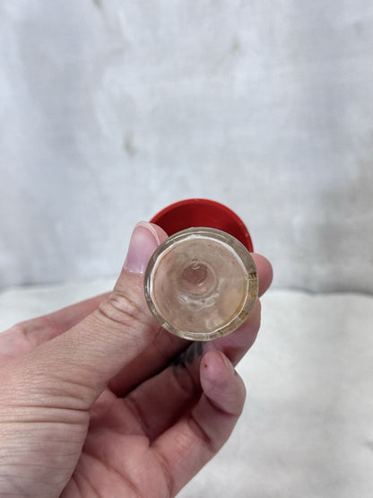 Vintage Toy Doll Glass Mini Lamp Avon Perfume Bottle