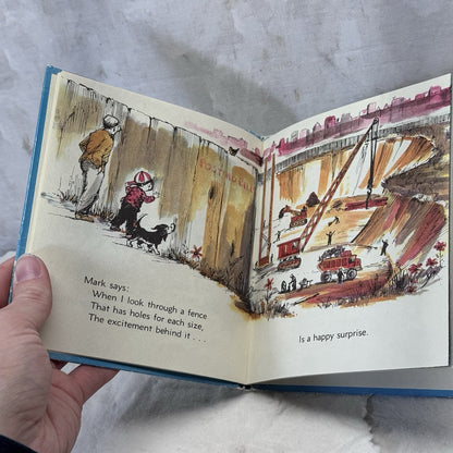 In, On, Under And Through Children’s Vintage Book 