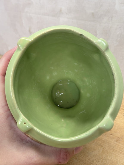 McCoy Green Planter Vtg #S-1539
